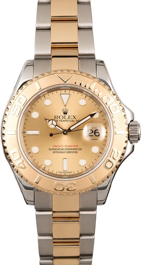 rolex 16623 champagne dial|Rolex Yacht.